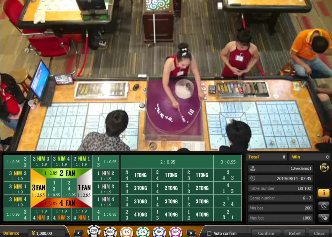 Como funciona o Fan Tan Live na HH888