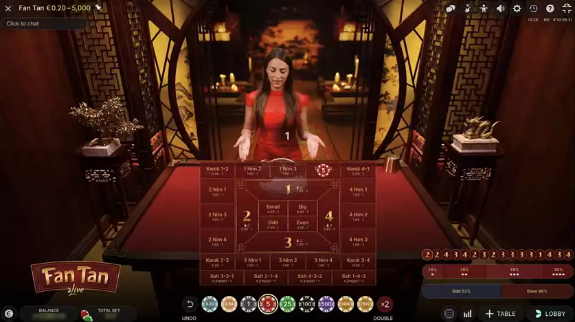 O que é Fan Tan Live?